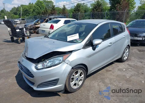 2014 Ford Fiesta Se from USA, damaged, VIN 3FADP4EJ1EM226015